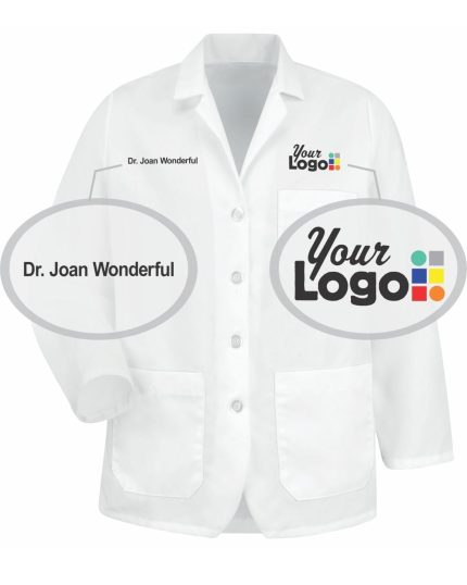 Women's Lapel Custom Medical Coat